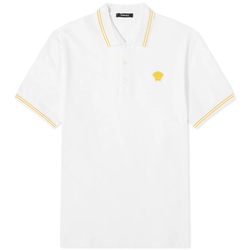 베르사체 폴로 티셔츠 10139101A09860 1W000 White