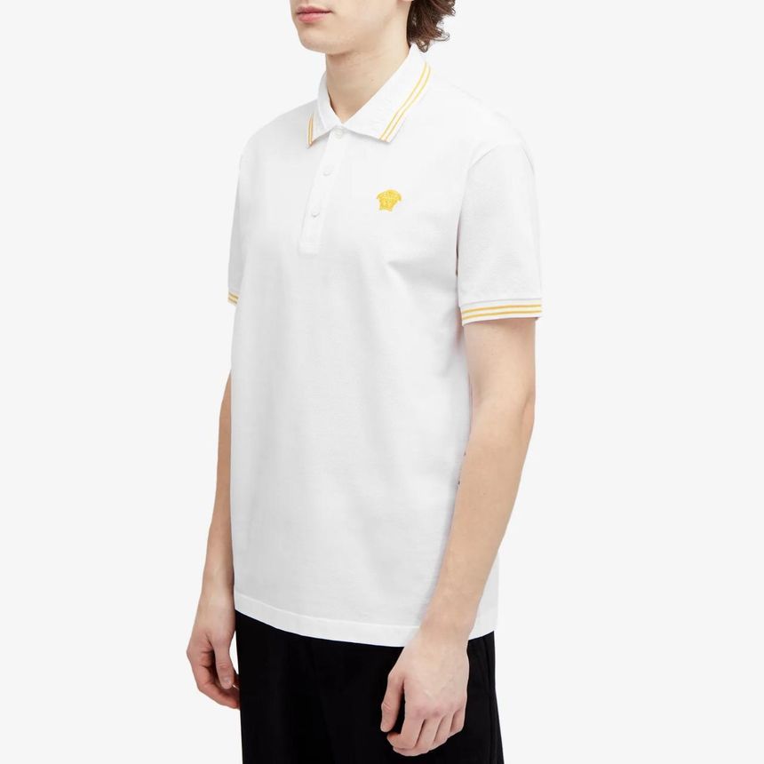 베르사체 폴로 티셔츠 10139101A09860 1W000 White
