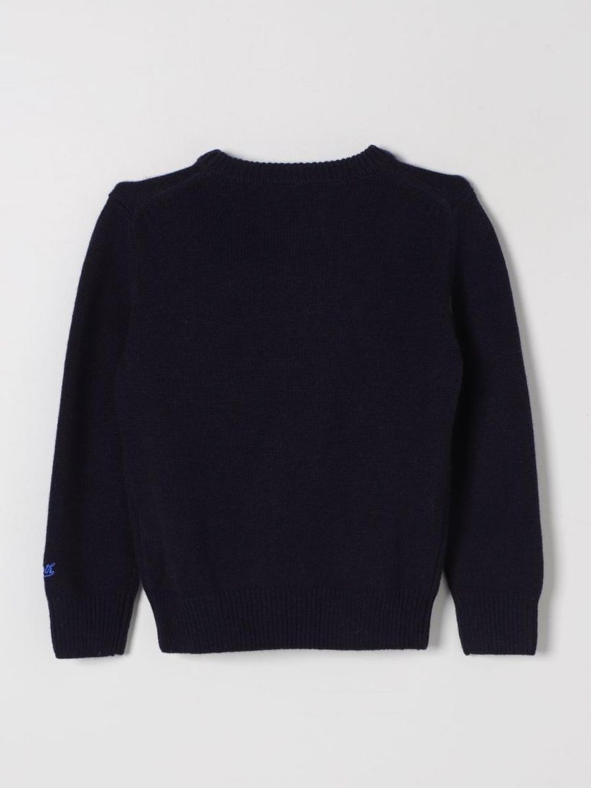 MC 2 SAINT BARTH Little Girls Sweater Mc2 Saint Barth DOU0001 01459C Blue  []