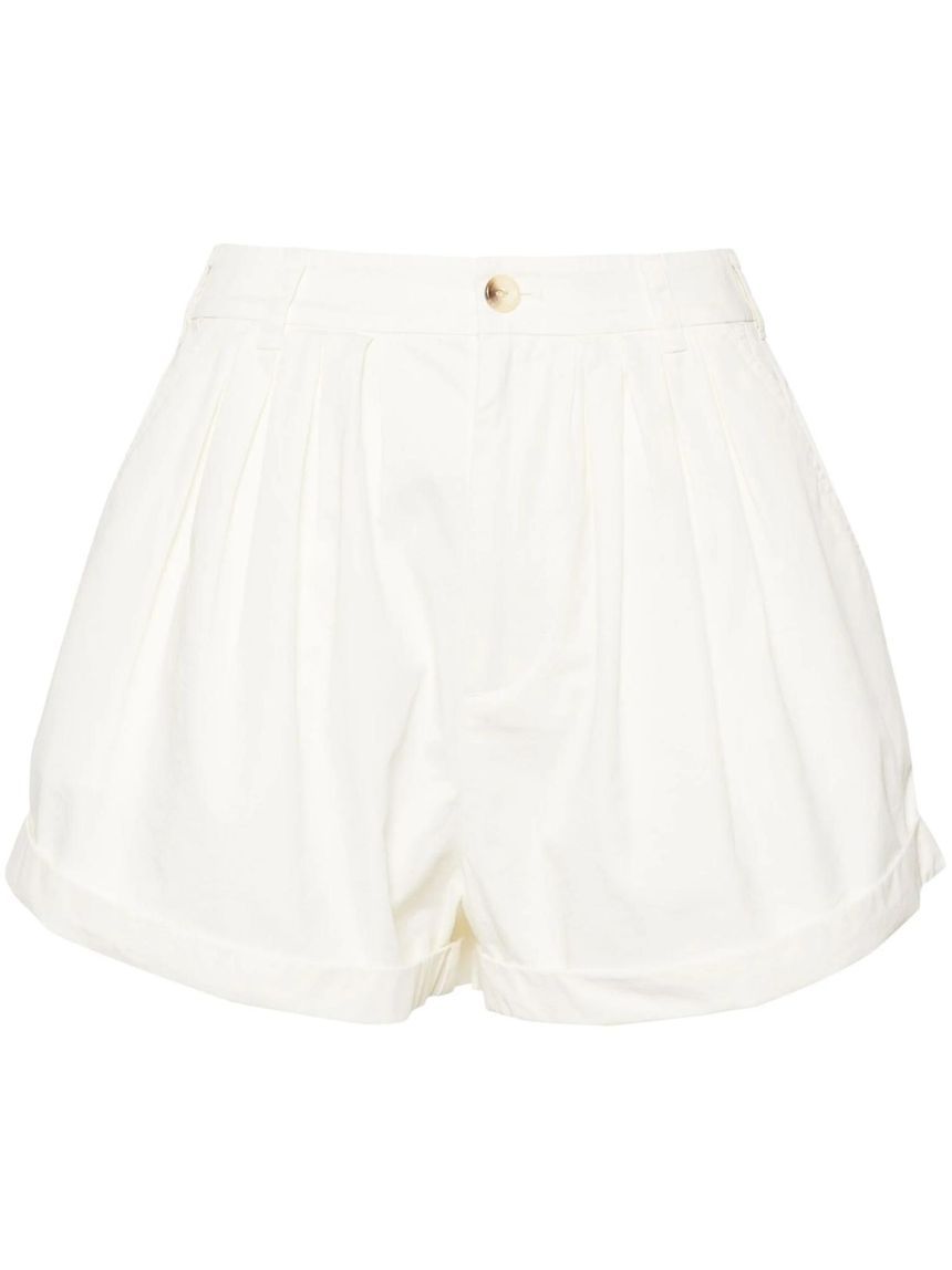 DOEN White Paige Cotton Mini Shorts 15573130 TP716365087
