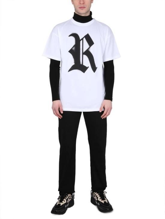 라프 시몬스 반팔 티셔츠 231 120 190010010 WHITE