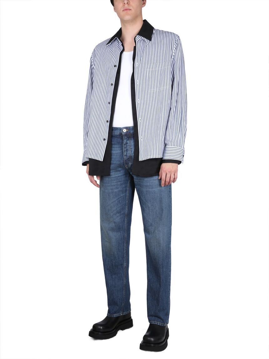 23 S/S 보테가 베네타 코튼 & 린넨 셔츠 739115_V2YQ04057 B0040215162