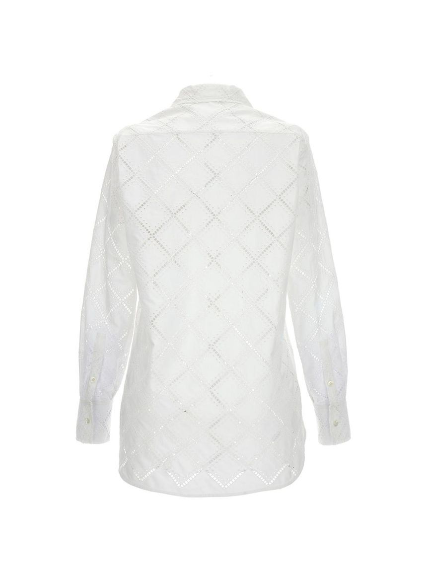 KITON 카미시아 코톤 트라포라토 D52445K0989B0100M