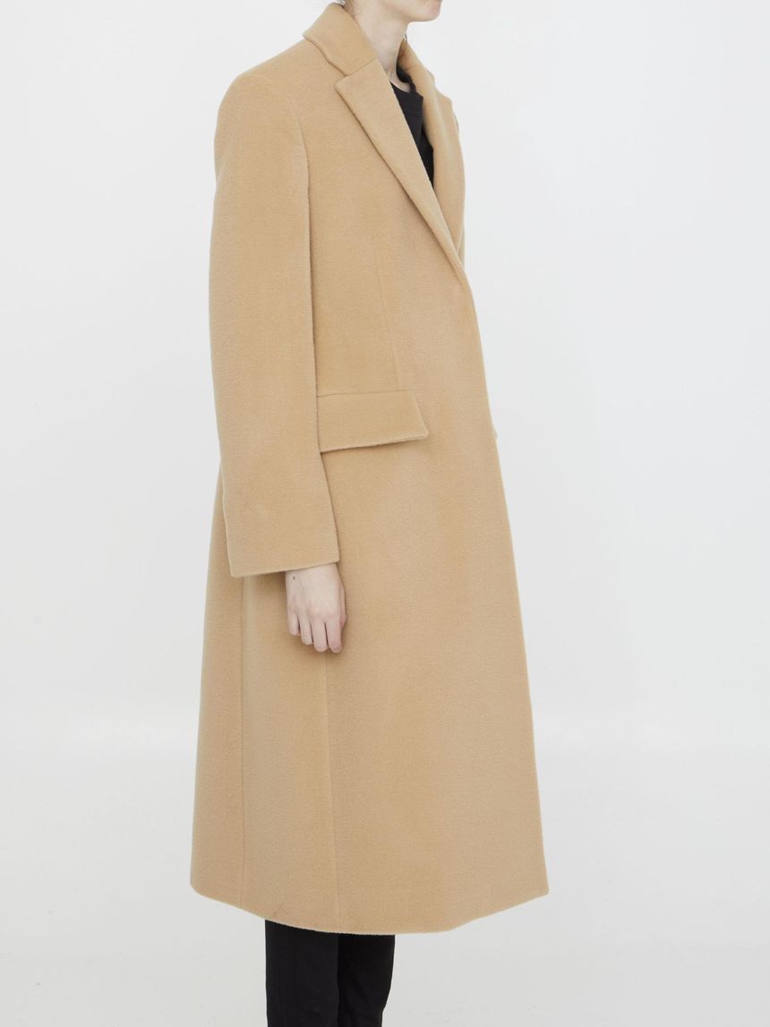 JIL SANDER 싱글 브레스트 울 코트 J02AA0117226