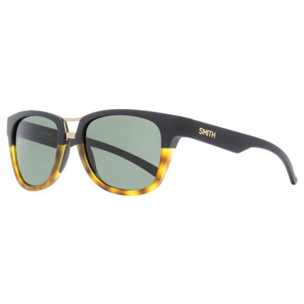 SMITH 5373856 Smith Uni Carbonic Sunglasses Landmark GVSPX Matte Black Tortoise 53mm