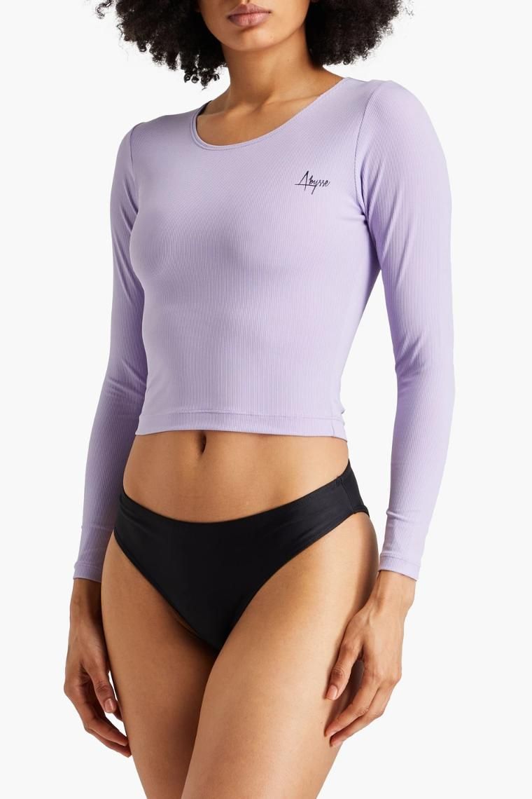 ABYSSE Poppler ribbed recycled rash guard 1647597347575639