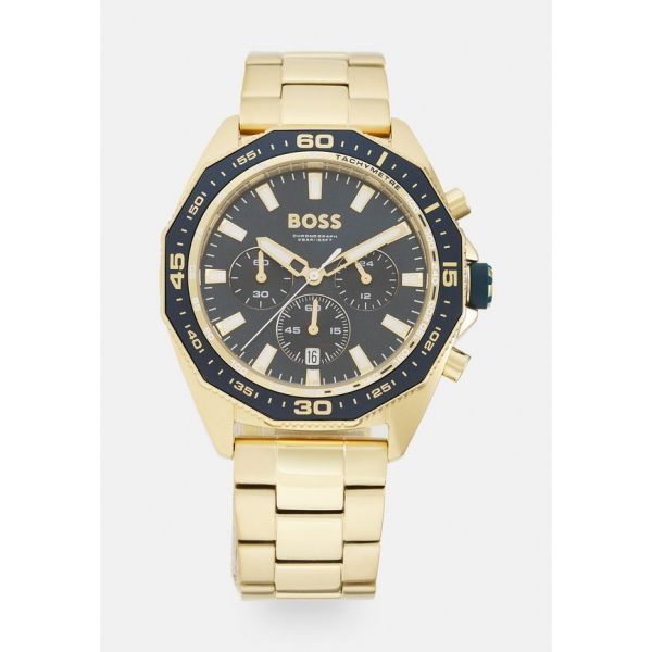휴고보스(Hugo Boss) | BOSS ENERGY - 크로노그래프 시계 골드컬러 982305 | 트렌비