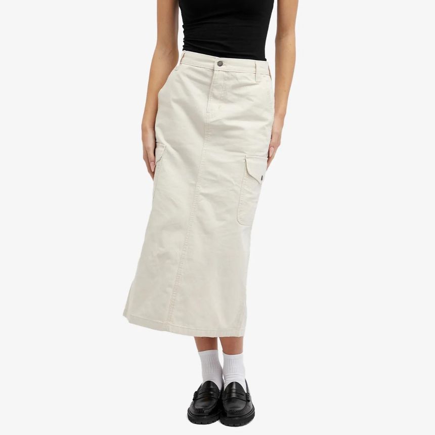 디키스 Dickies Duck Canvas Cargo Midi Skirt DK0A4Z2R-100