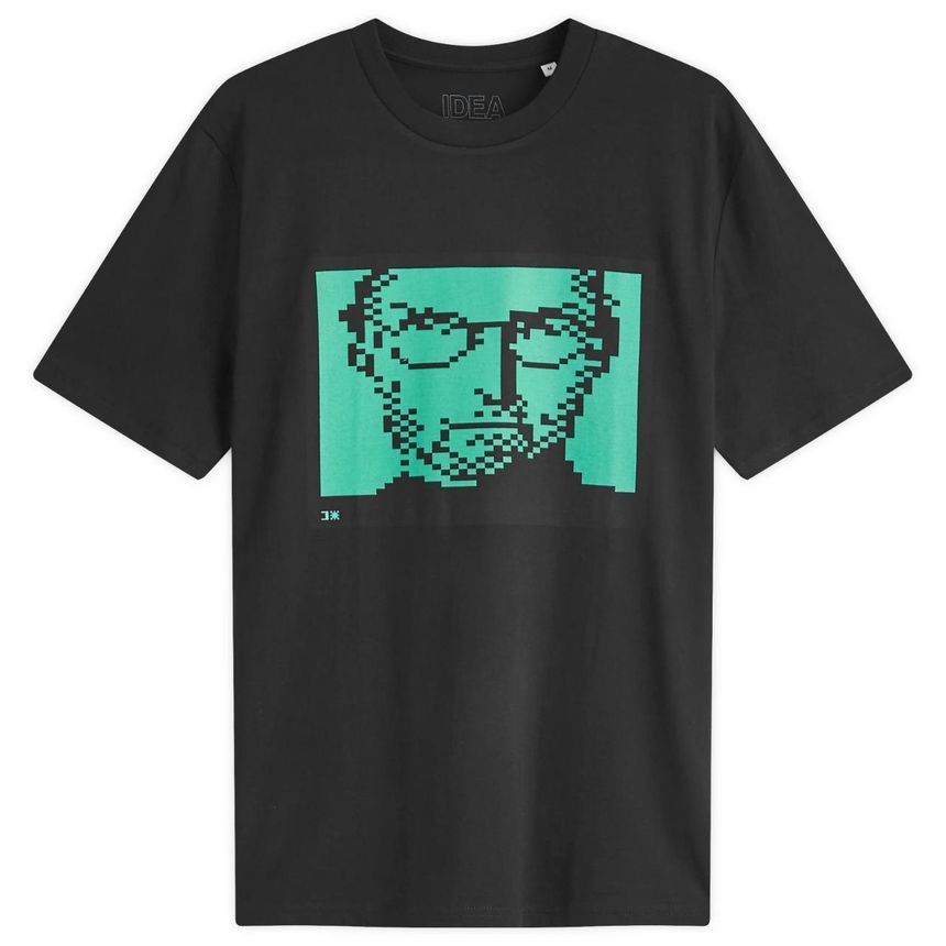 IDEA IDEA Pinot Steve Jobs T Shirt IDEA-STEVEJ-TSR-BLK