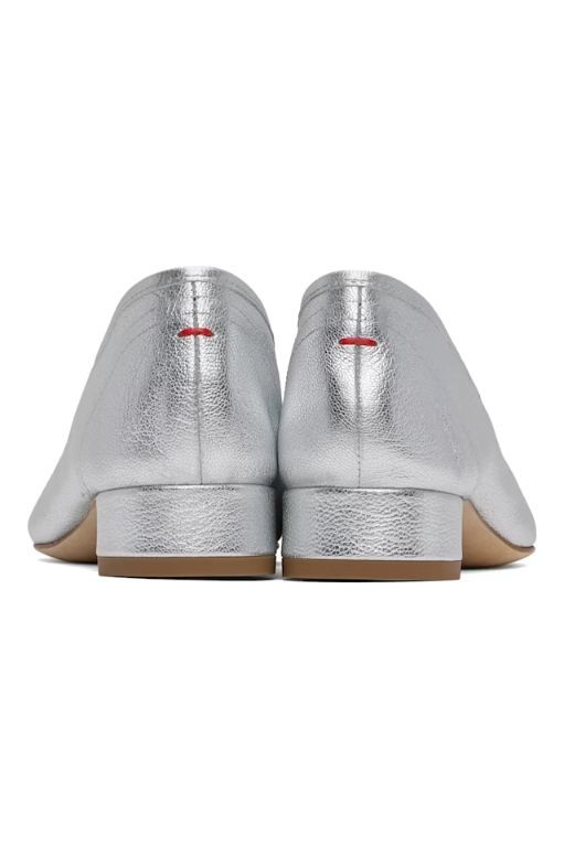 [에이디]Silver Pippa Ballerina Flats 242454F118013
