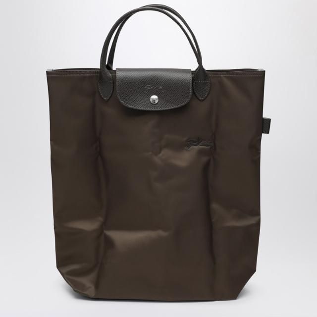 LONGCHAMP 10168919/Q_LONG-813 테라 컬러드 쇼핑백 M 르 플리아주 그린