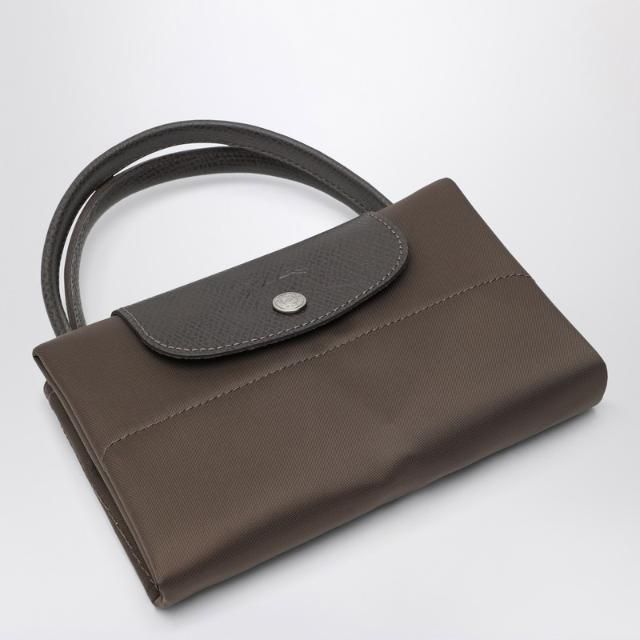 LONGCHAMP 10168919/Q_LONG-813 테라 컬러드 쇼핑백 M 르 플리아주 그린