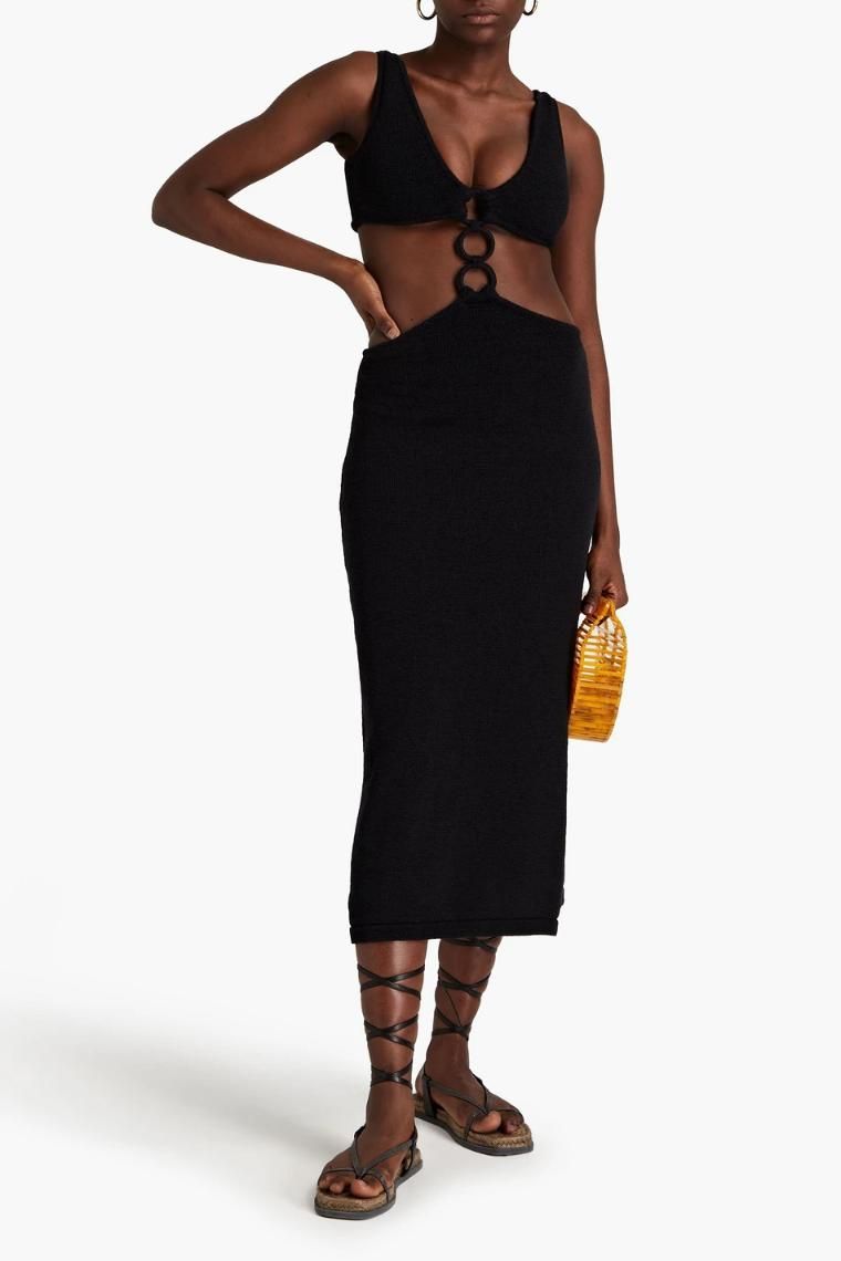 컬트가이아 Mert cutout cotton blend midi dress 1647597318110162