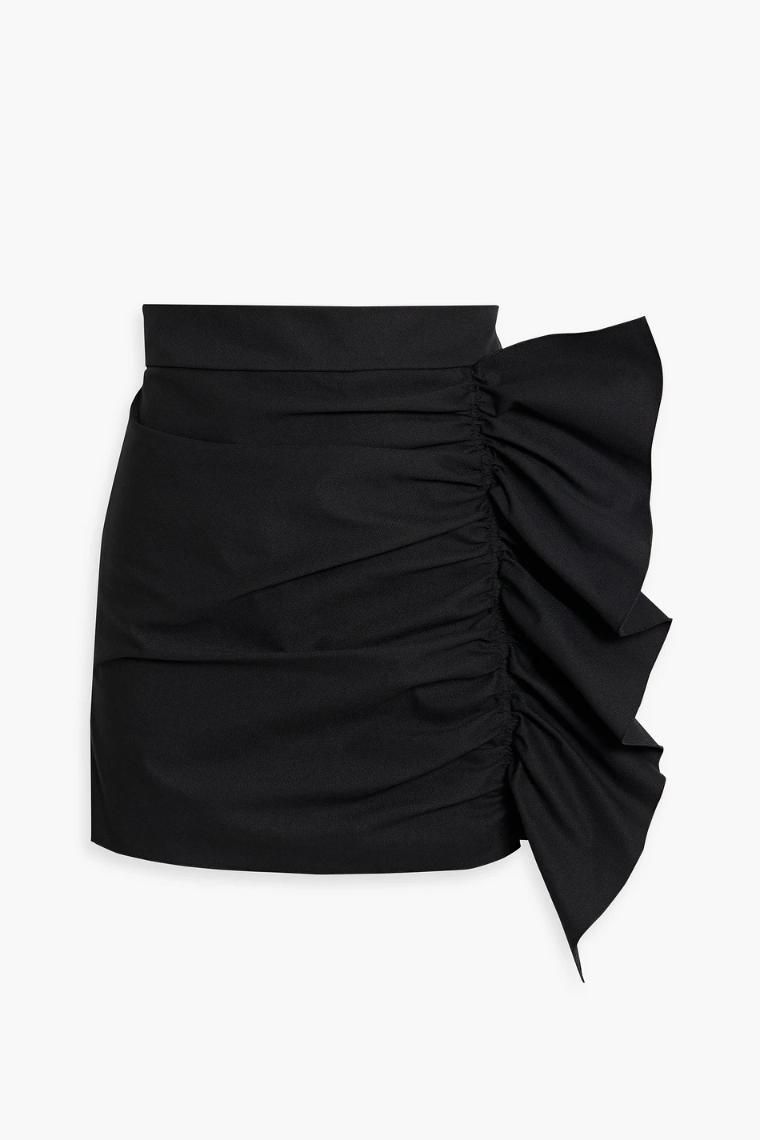 [NB07] 레드발렌티노 여성 숏팬츠 Skirt effect ruffled pique shorts 1647597308428840