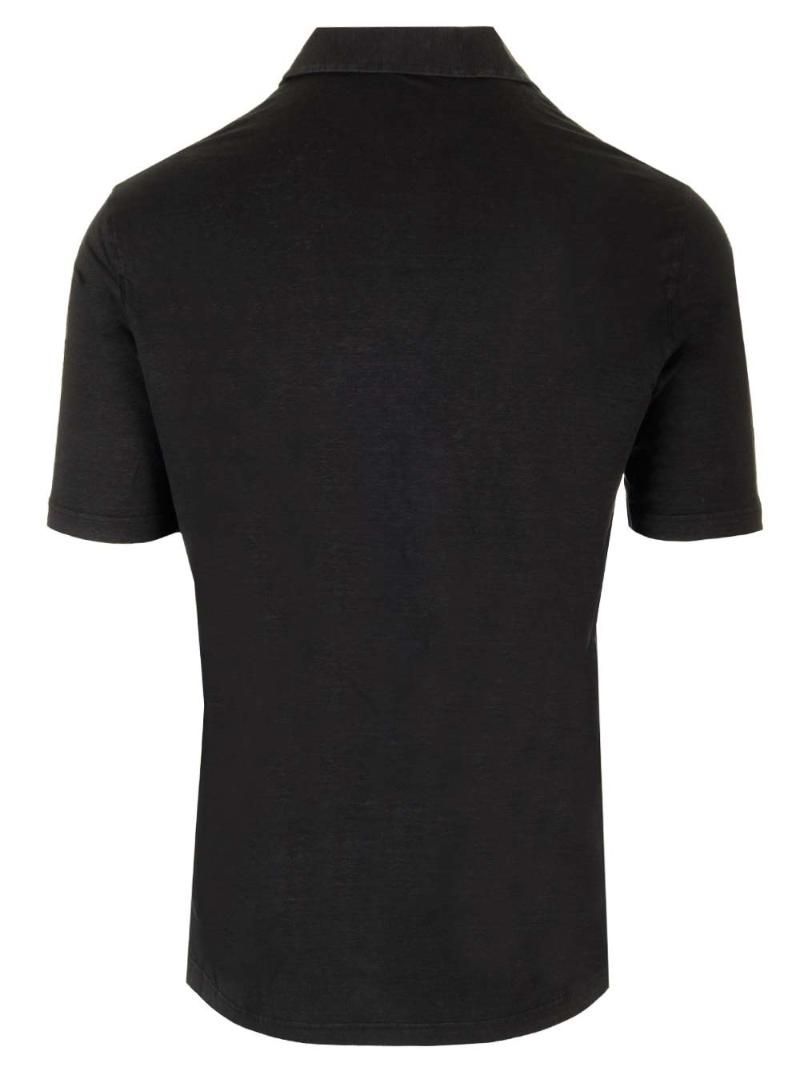 Al Duca D'Aosta Stretch linen jersey polo shirt PLMCSKIT JERLINU990 []