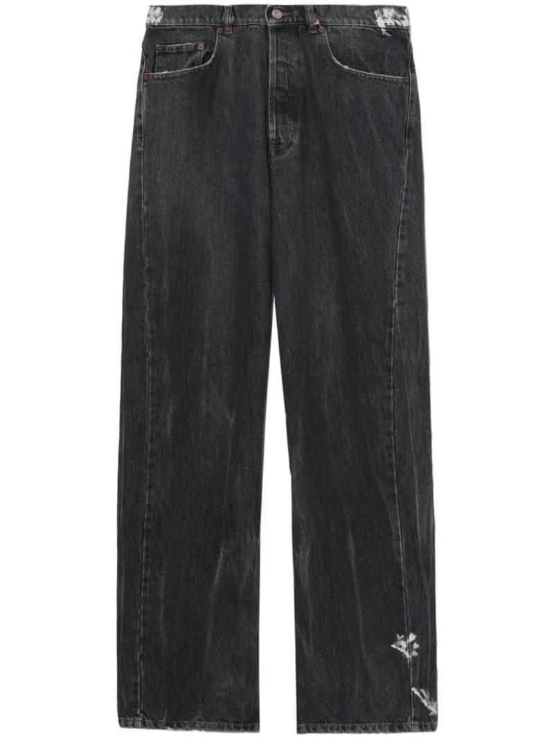 Magliano | Magliano Unregular dirty jeans R68013633 LM3305