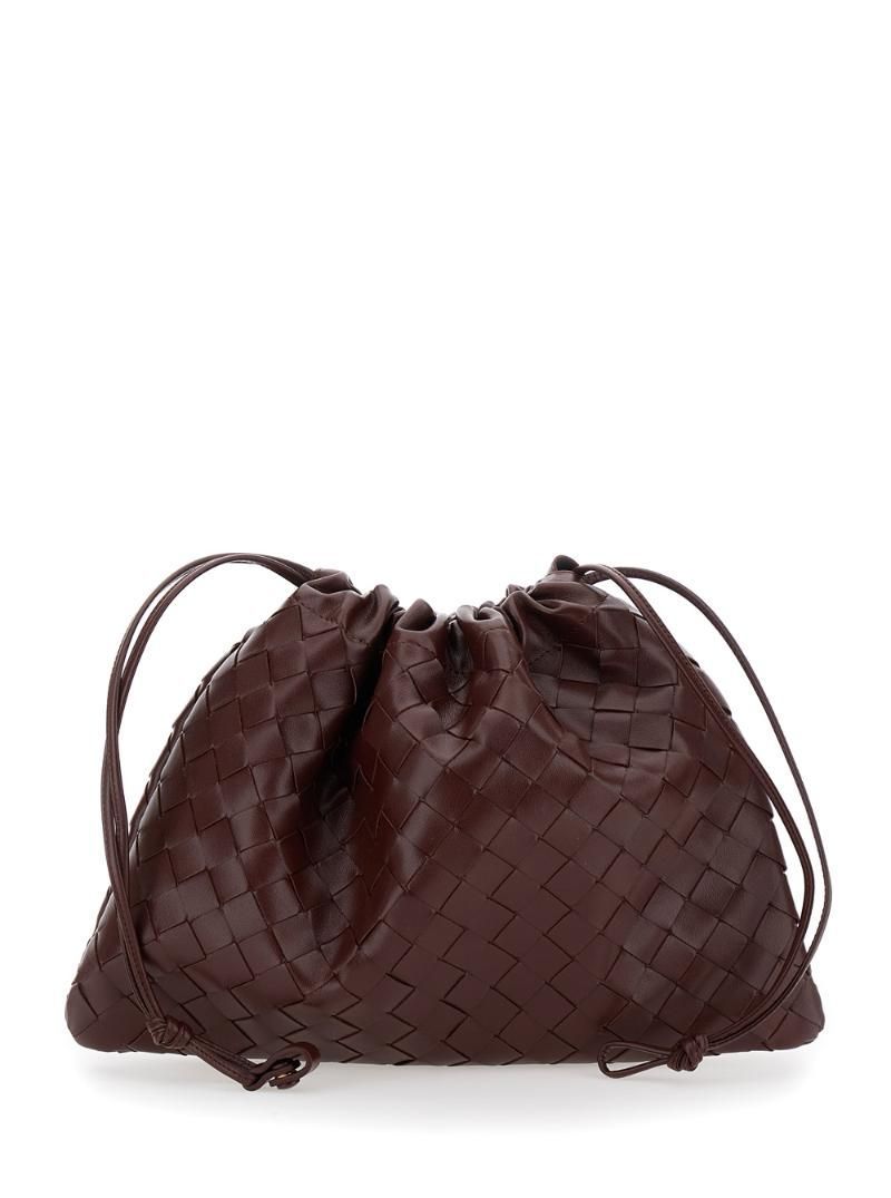 BOTTEGA VENETA 중간 더스트백 인트레치아토 15 베네치아 송아지 가죽 796728V3IV12122