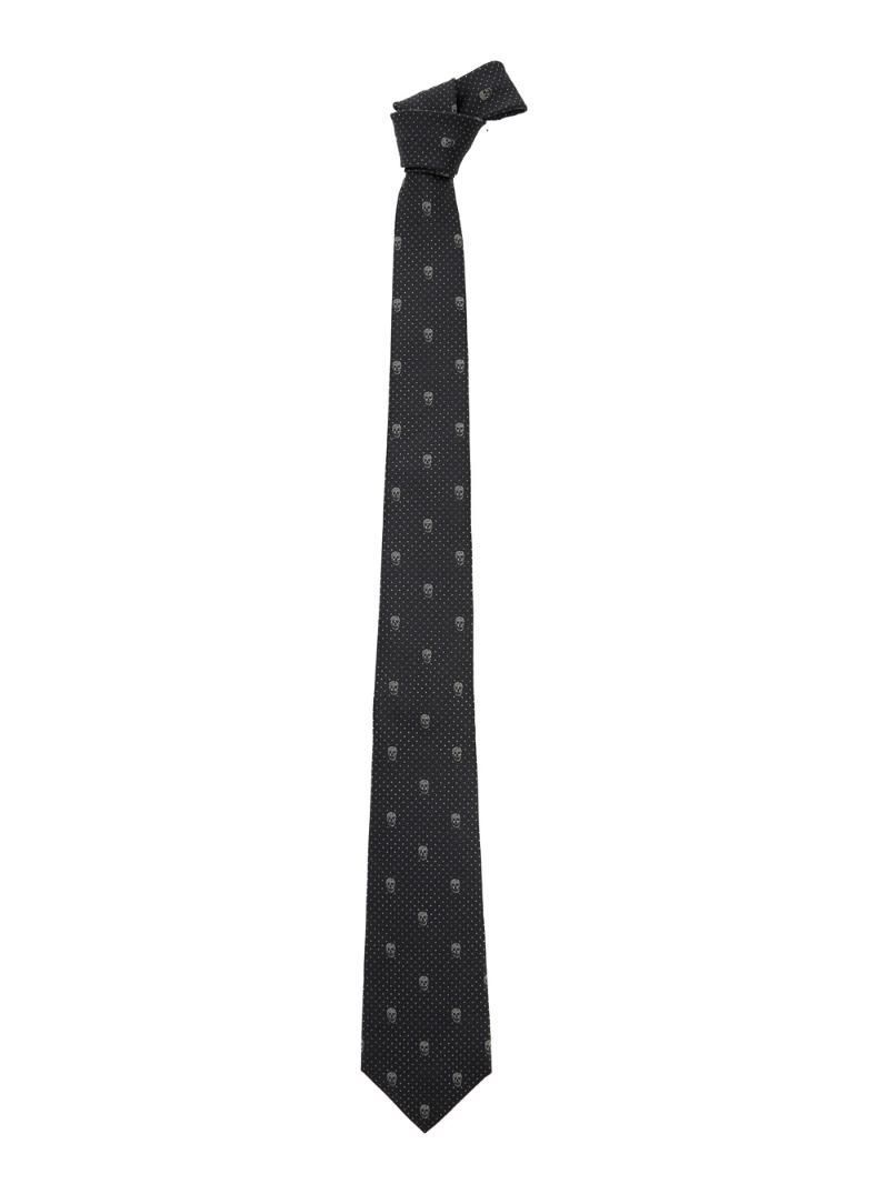 ALEXANDER MCQUEEN 타이 스컬 폴카 도트 1657244Q0531192