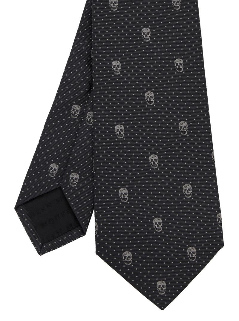 ALEXANDER MCQUEEN 타이 스컬 폴카 도트 1657244Q0531192