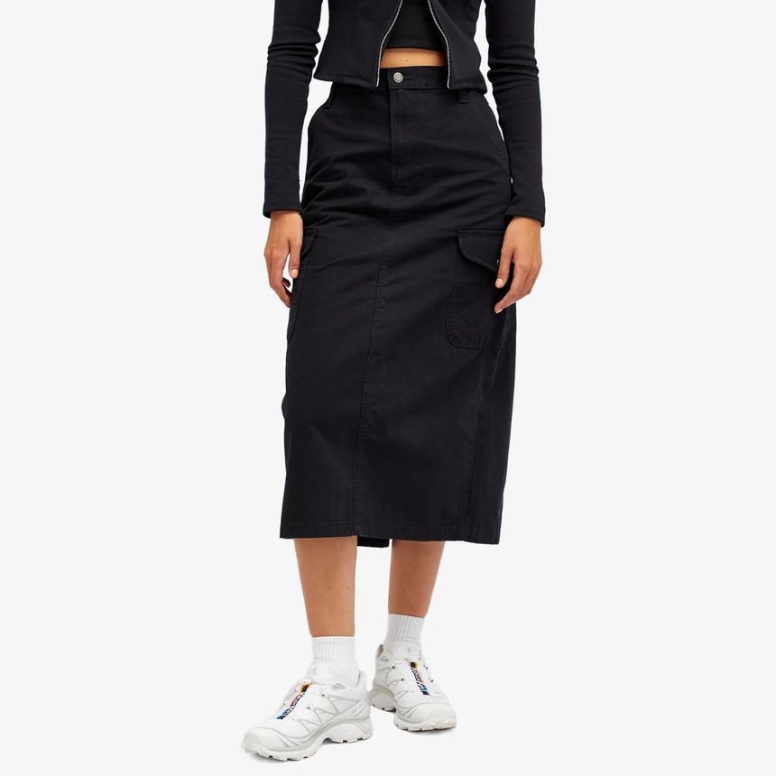 디키스 Dickies Duck Canvas Cargo Midi Skirt DK0A4Z2R-001