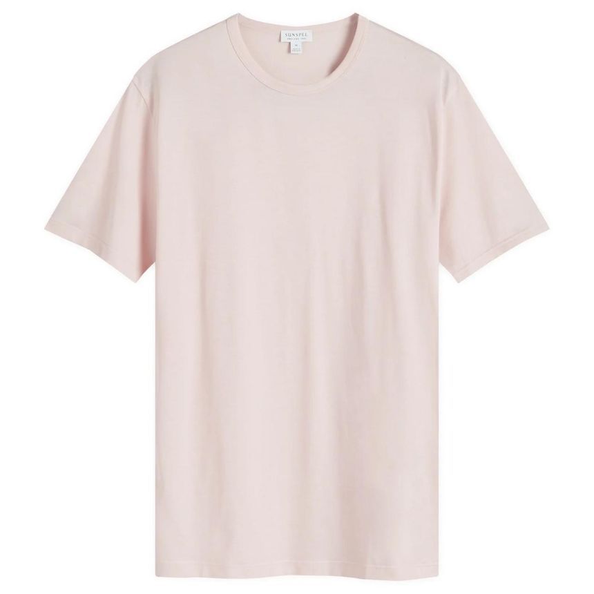 선스펠 Sunspel Classic Crew Neck T Shirt MTSH0001-pkbj