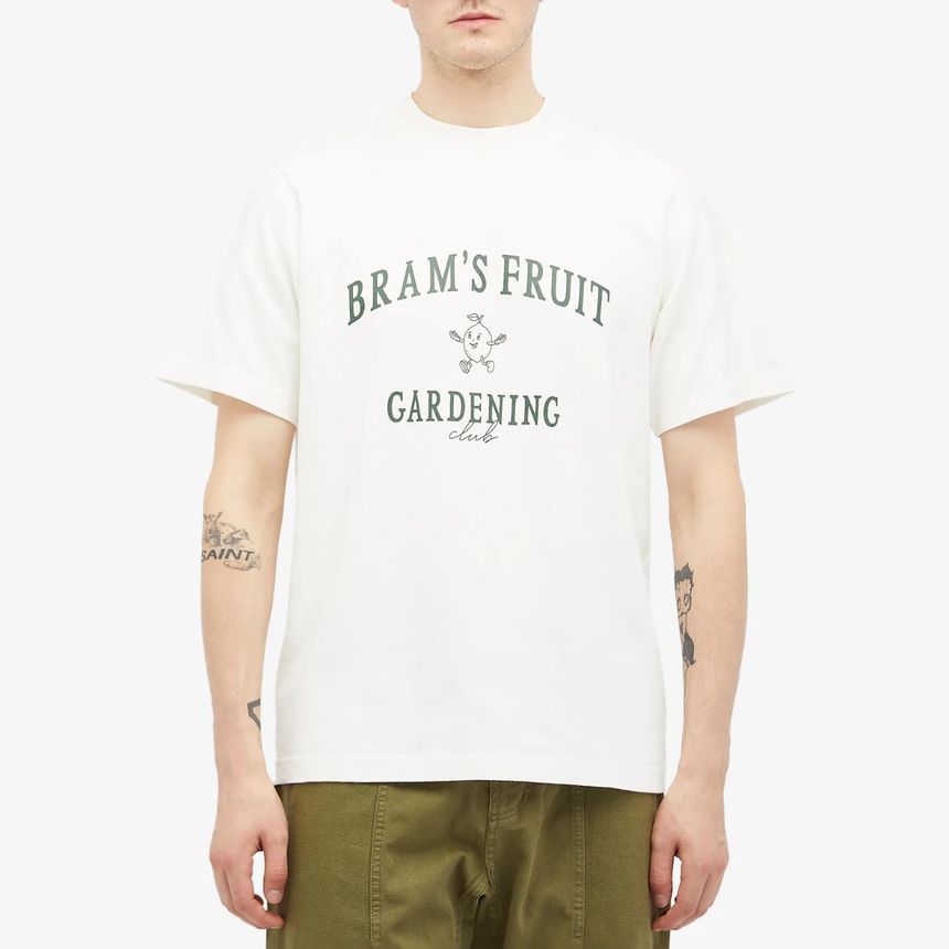 Bram's Fruit Brams Fruit Gardening Club T Shirt 359-WHT