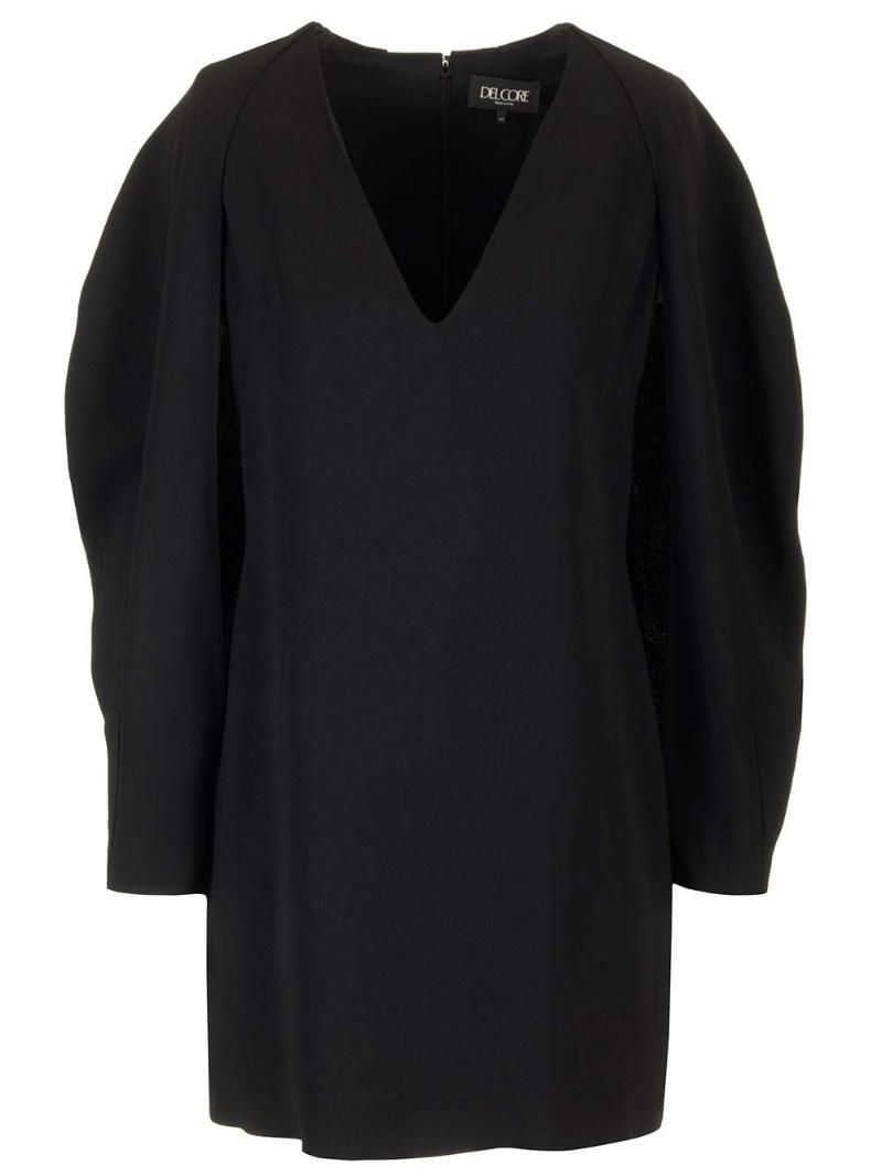 DEL CORE Cady mini dress C2PD00669-2T0463BLACK JP2