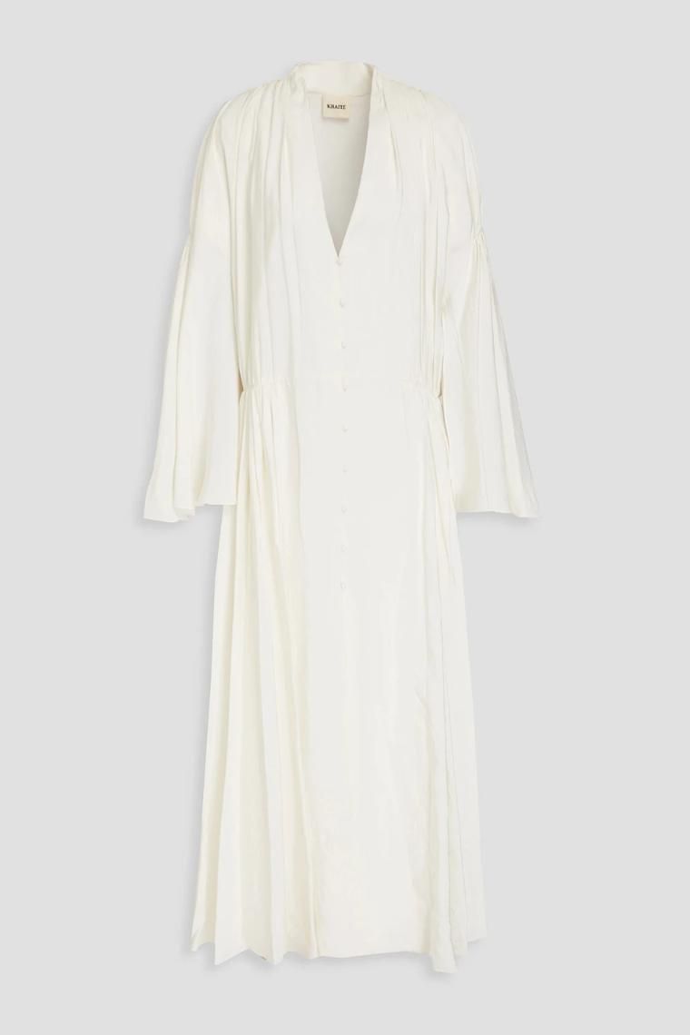 [NB07] 카이트 여성 원피스 Leif gathered twill maxi dress 1647597338111007