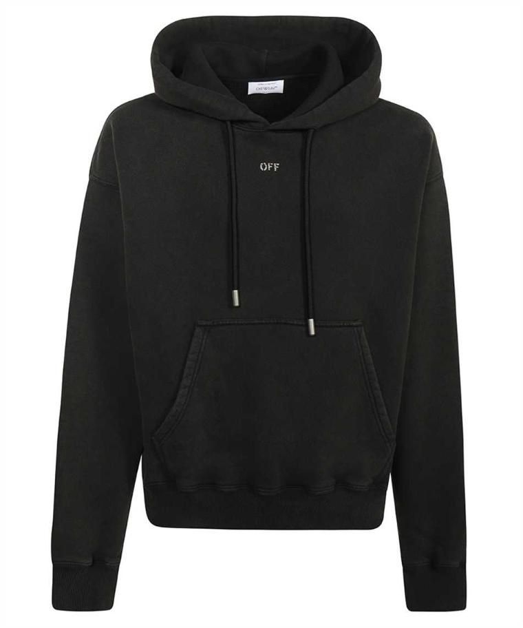 오프화이트 후드 티셔츠 241862 6492773 BLACK