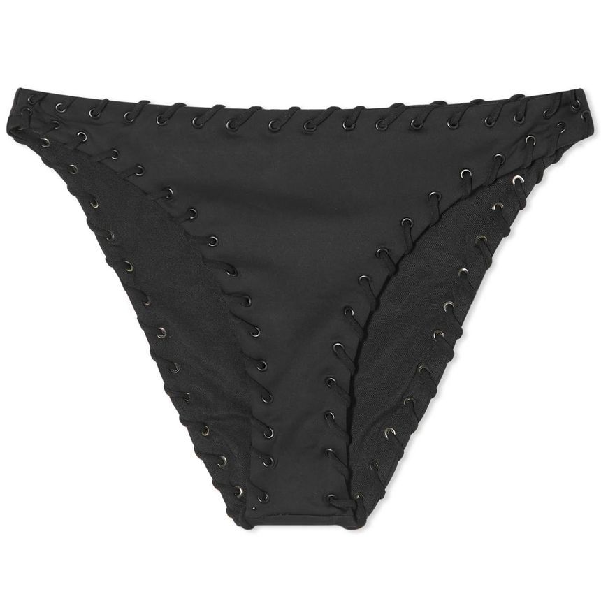 Good American Good American Whip Stitch Cheeky Bikini Bottoms GSW0949-K001