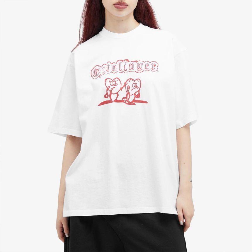 오토링거 Ottolinger Classic T Shirt 1501915-WHITE