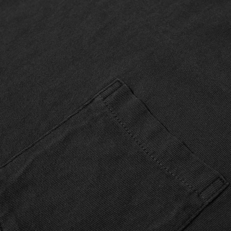 Velva Sheen Velva Sheen Pigment Dyed Pocket T Shirt 162000-BK