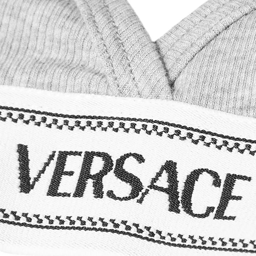 베르사체 Versace Logo Bralet Top 1013503-1A09551-1E130