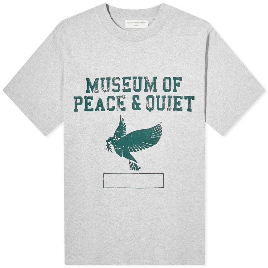 [NB15] Museum of Peace and Quiet 남성 티셔츠 Museum of Peace and Quiet P E  T Shirt MOPQ-SS24-02-GY