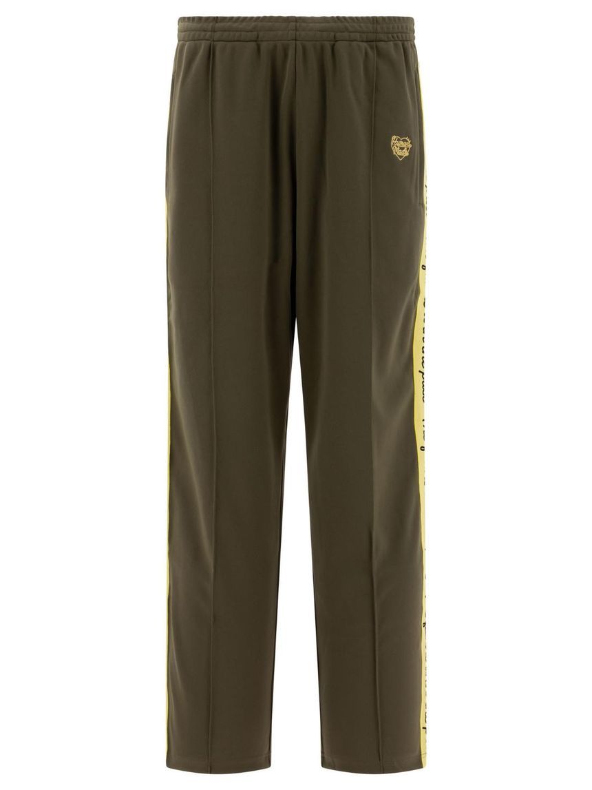 HUMAN MADE Track trousers HM28PT023OLIVE DRAB