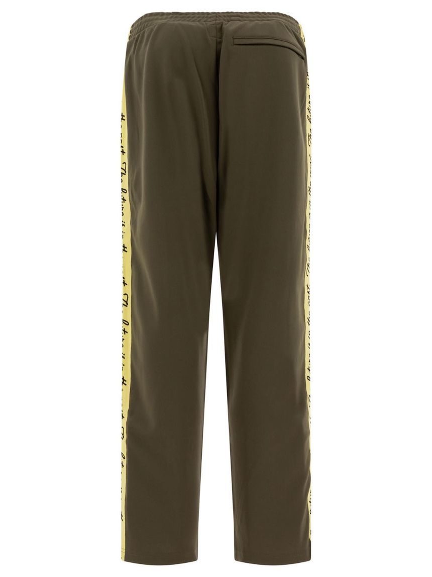 HUMAN MADE Track trousers HM28PT023OLIVE DRAB
