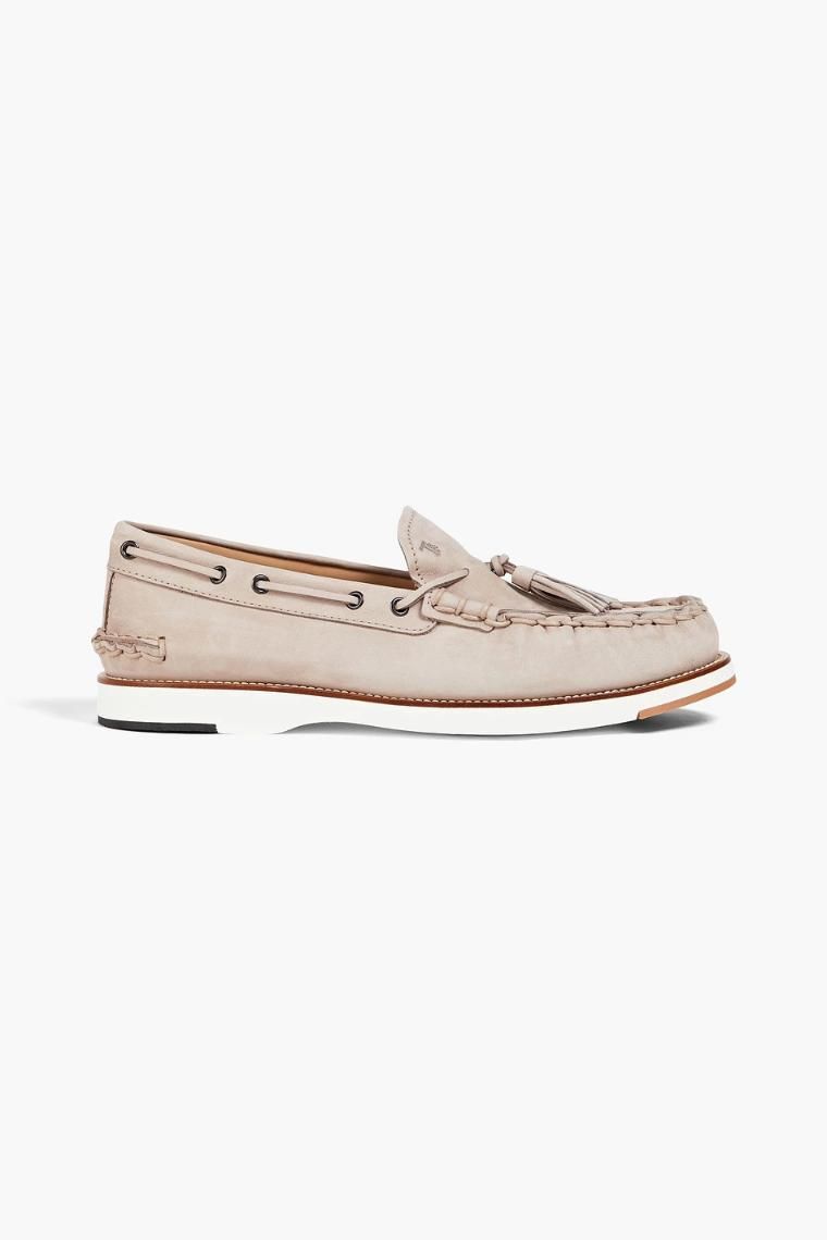 [NB07] 토즈 남성 로퍼 Tasseled nubuck loafers 1647597319282695