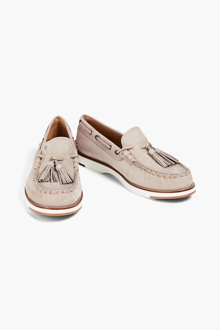 [NB07] 토즈 남성 로퍼 Tasseled nubuck loafers 1647597319282695