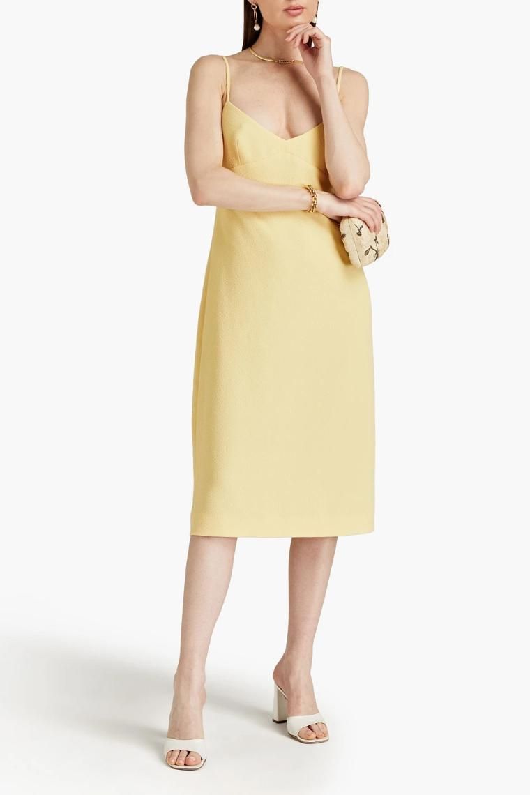 에밀리아윅스테드 Tribu crepe midi dress 1647597320298634