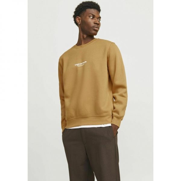 JACK JONES 5279174 Jack Jones JORVESTERBRO CREW NECK Sweatshirt honey yellow