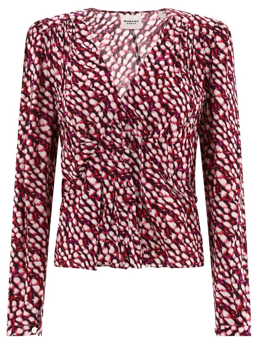 MARANT ETOILE Eddy  blouse 24PHT0221FAB1J02E40RY