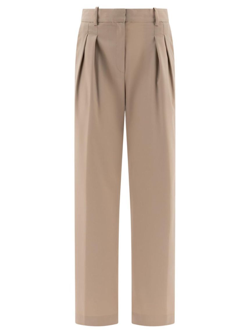 LOULOU STUDIO Sbiru  trousers SBIRUBEIGE