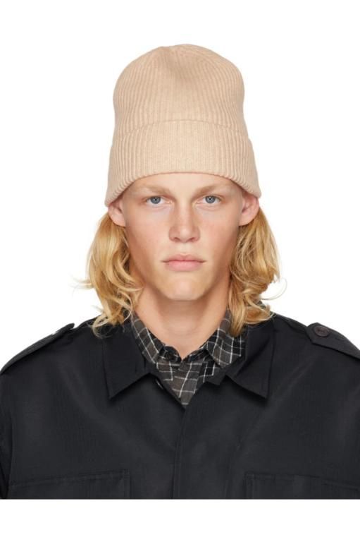 [Harmony]Beige Wayne Beanie 222678M138003