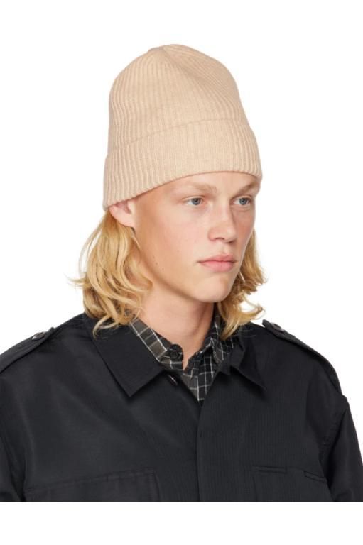 [Harmony]Beige Wayne Beanie 222678M138003