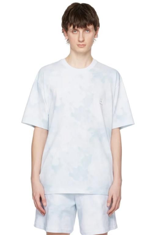 [솔리드옴므]Blue Cloud T Shirt 231221M213013