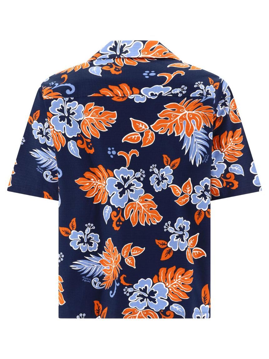 메종 키츠네 MM00402WW4016O492 Resort shirt