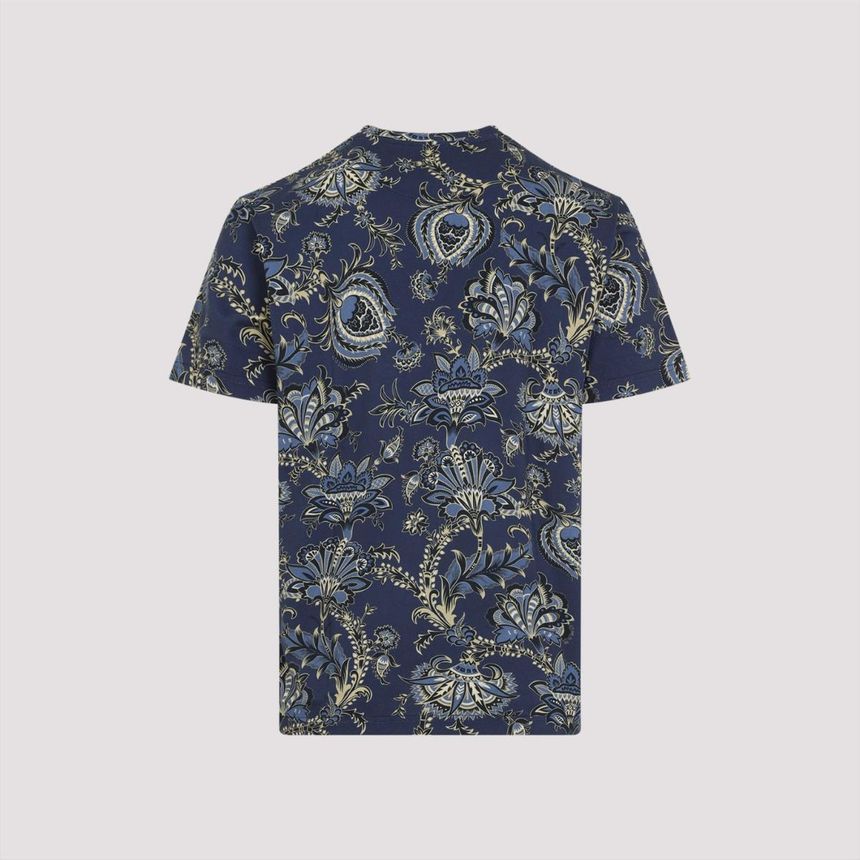 Tシャツ・カットソー ETRO SS25 T-SHIRT ROMA (MRMA0002 AK576 X0883) Etro Roma T-shirt MRMA0002.AK576-X0883 PRINT ON B | IlDuomo