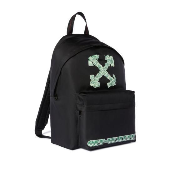 25SS 오프화이트 백팩 OMNB123S25FA B003 1057 BLACK GREEN