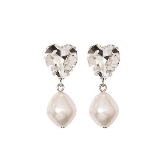 25SS 제니퍼 베어 이어링 50RB155 CRYST SILVER WHITE