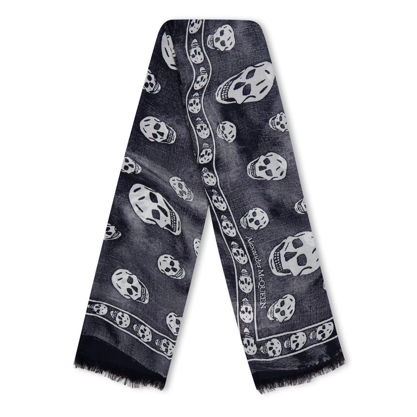 [NB20] 알렉산더 맥퀸 남성 스카프 Trompe Scarf 908087